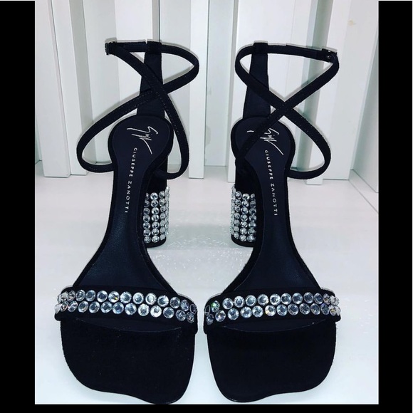 giuseppe zanotti NIB crystal embellished heels - Picture 11 of 16